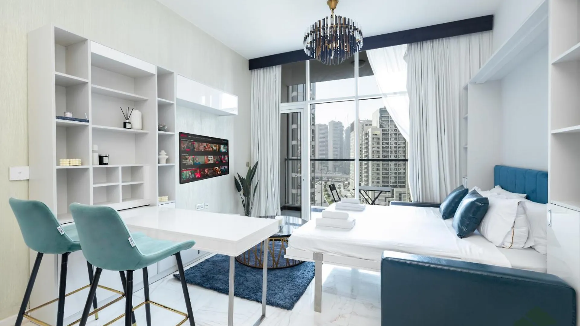 Apartment Cozy Studio With City Views At Bayz By Danube By Bms Dubai